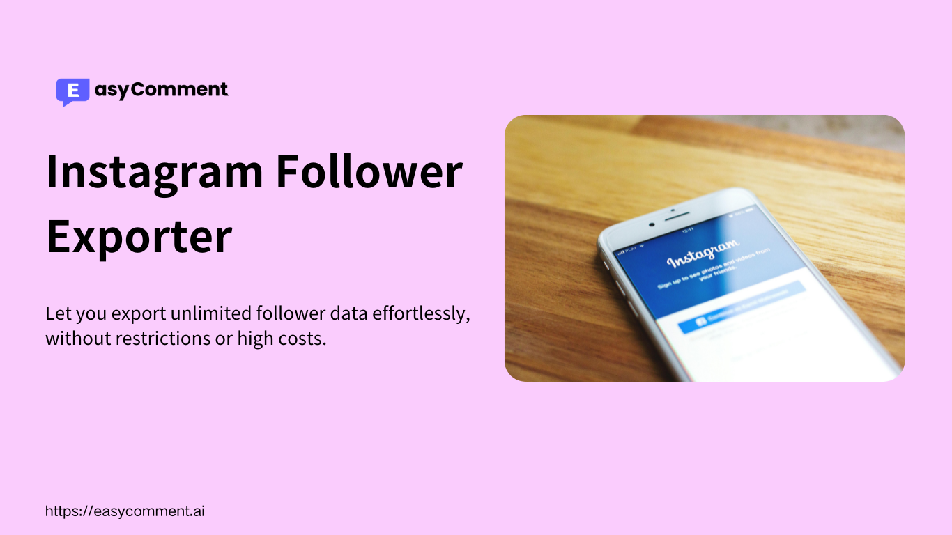 Struggling to Access Your Instagram Follower Data? - EasyComment