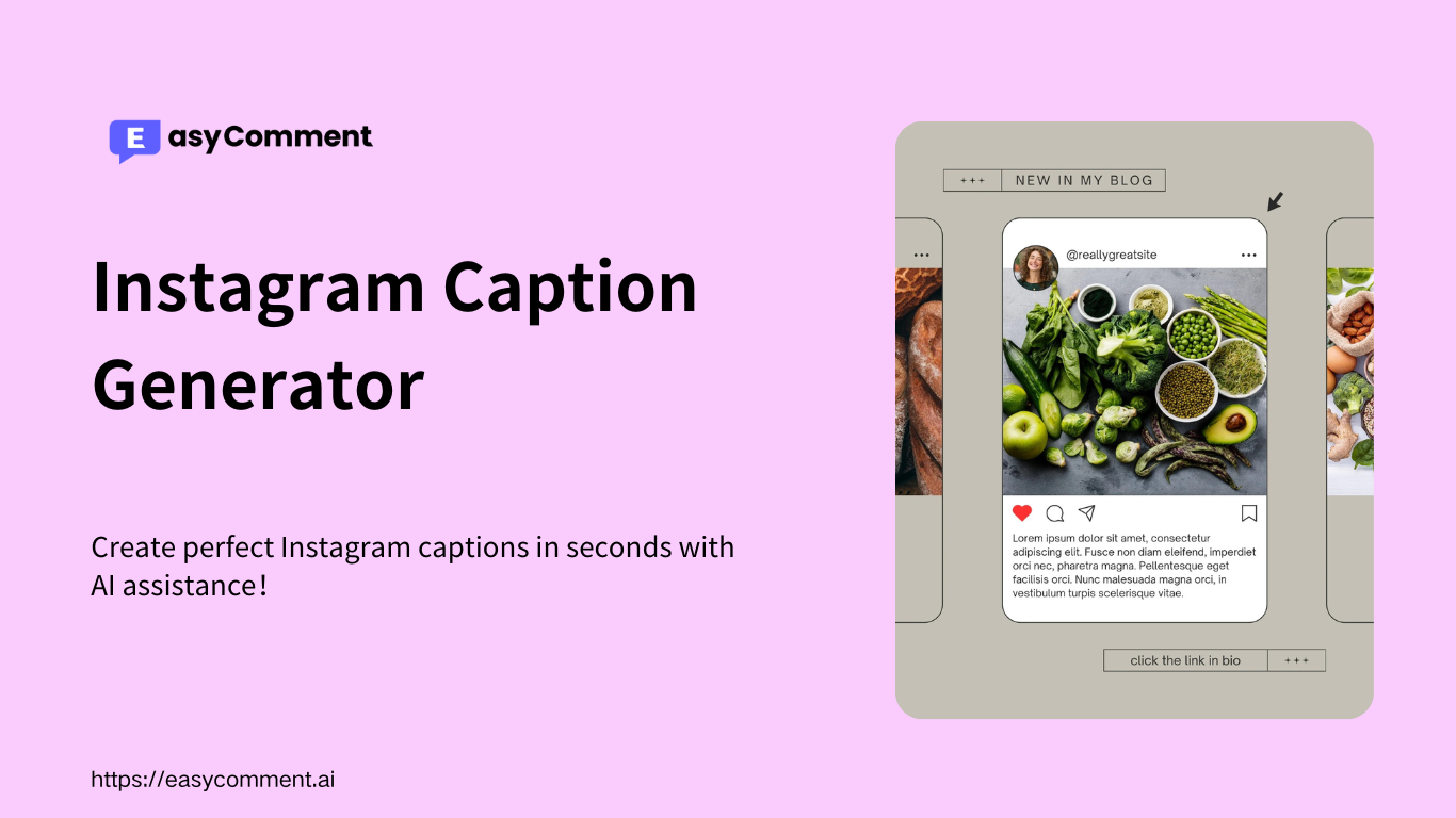 Want to Write Instagram Captions Like a Pro? - EasyComment